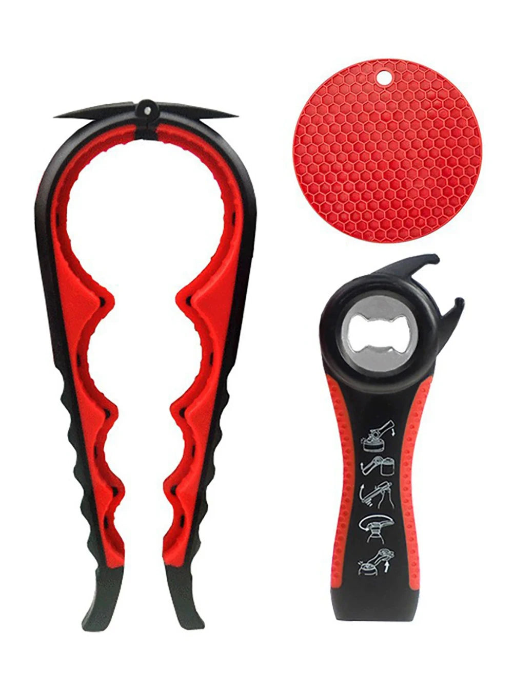 Multifuntional Jar Opener Set
