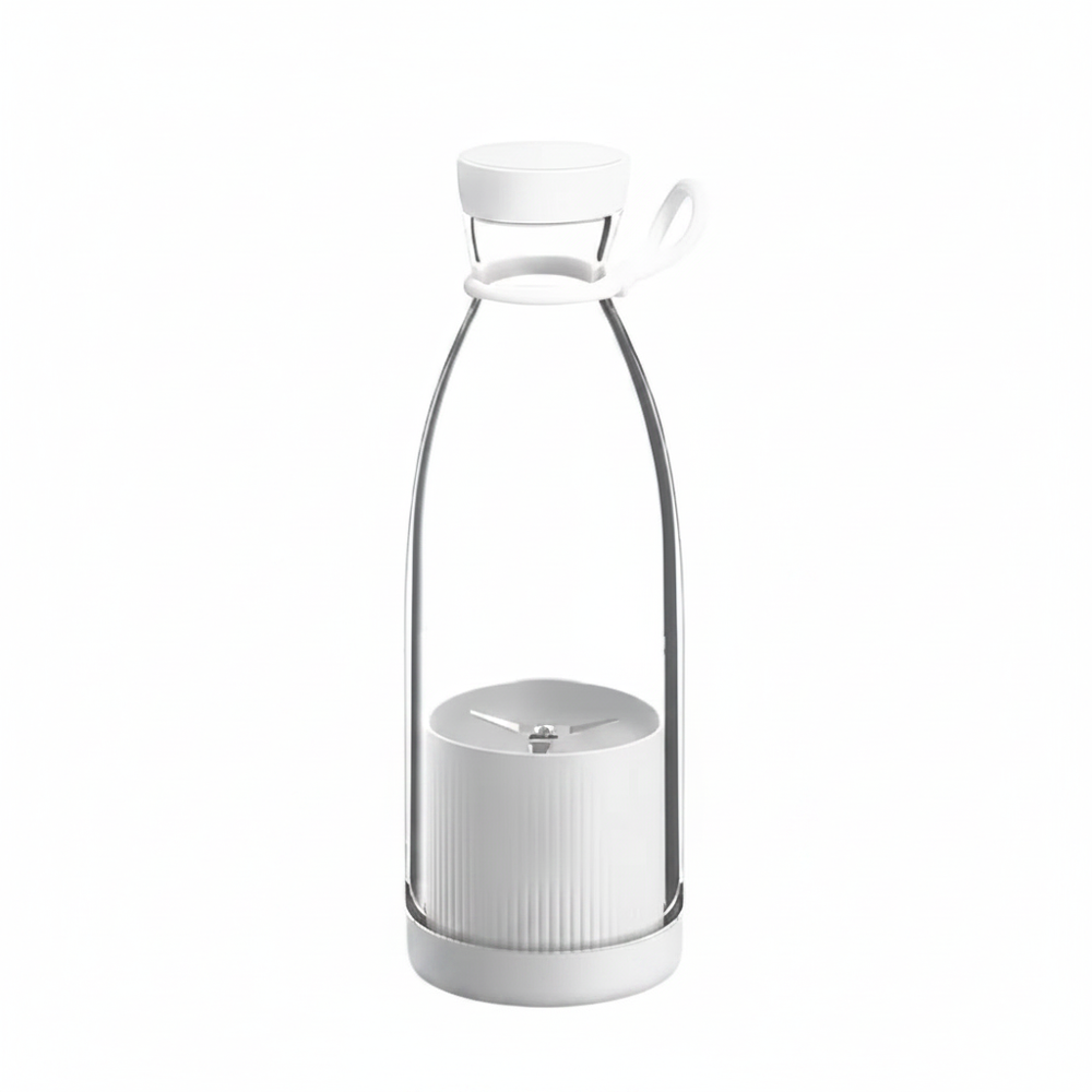 White Portable USB Rechargeable Blender